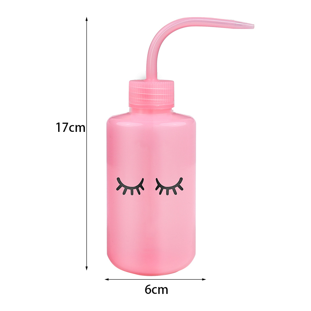 250ml Plastic Elbow Cleaning Spray Squeeze Bottle Water Squirt Bottle Jar with Scale Succulent Watering Bottle Eyelash Supplies