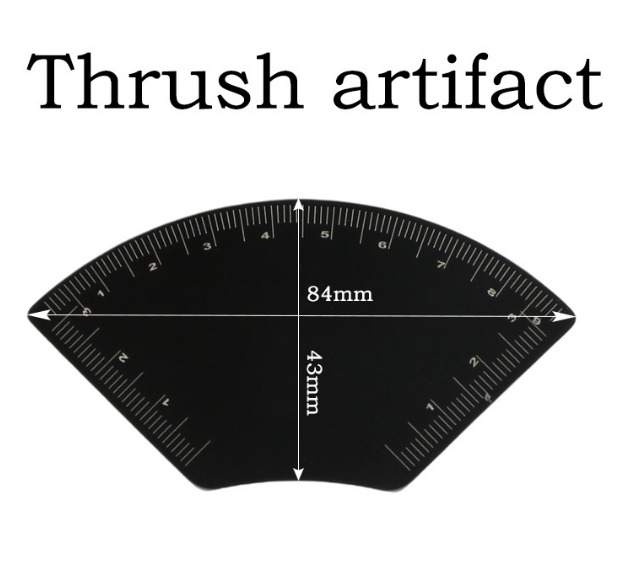 2026 Newest 1 Minute Brow Mapping Ruler Tool Stainless Steel Brow Shaping Design Ruler for PMU Artists Brow Microblading