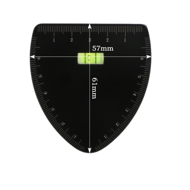 2026 Newest 1 Minute Brow Mapping Ruler Tool Stainless Steel Brow Shaping Design Ruler for PMU Artists Brow Microblading