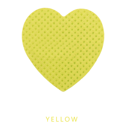 Heart Shaped Private Logo Lash Adhesive Nozzle Pad Easy Clean Cotton Pads Eyelash Extensions Glue Wipe Pad